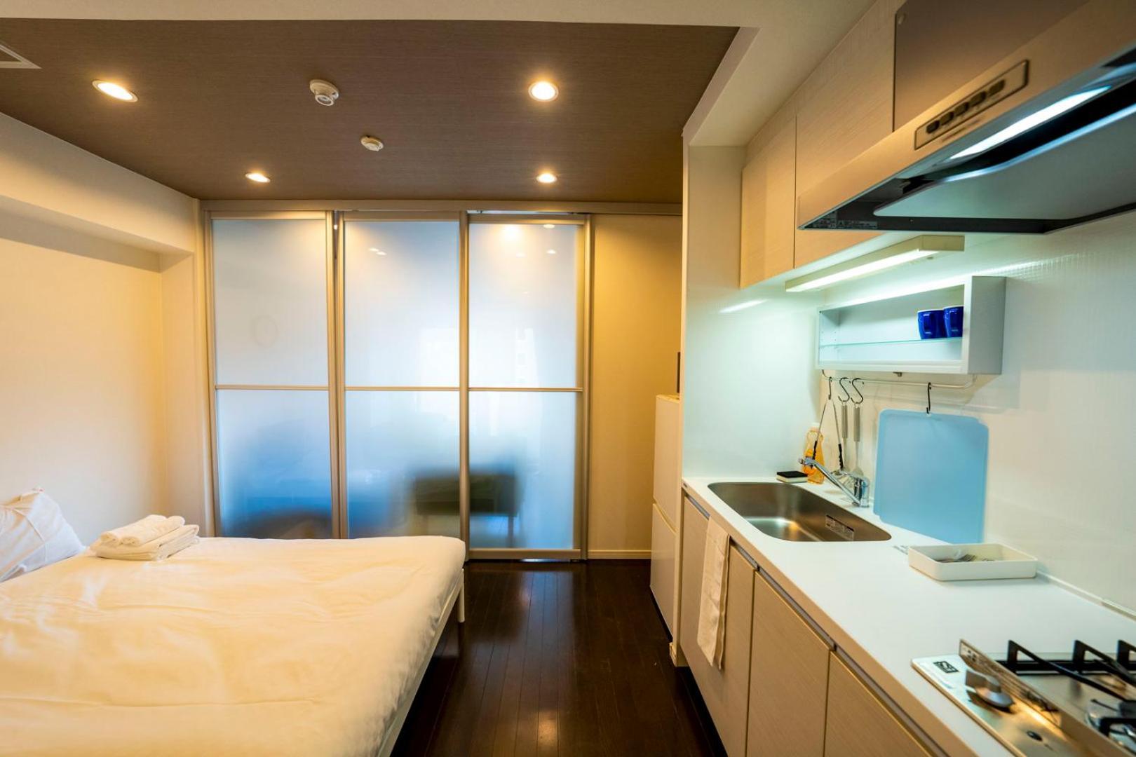 Sakimoto Residence Namba Minami Ósaka Pokoj fotografie